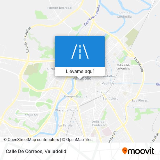 Mapa Calle De Correos