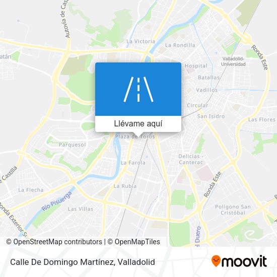 Mapa Calle De Domingo Martínez