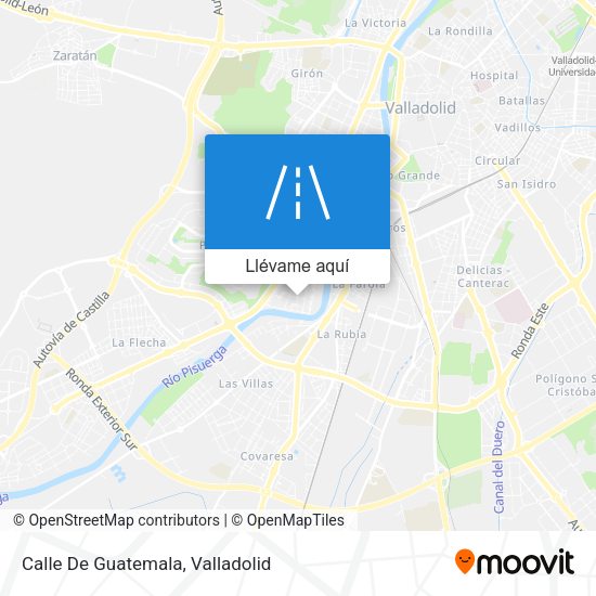 Mapa Calle De Guatemala