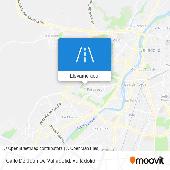 Mapa Calle De Juan De Valladolid