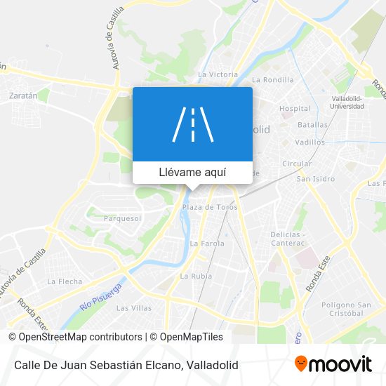 Mapa Calle De Juan Sebastián Elcano