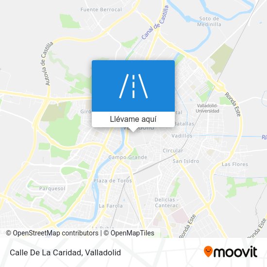 Mapa Calle De La Caridad