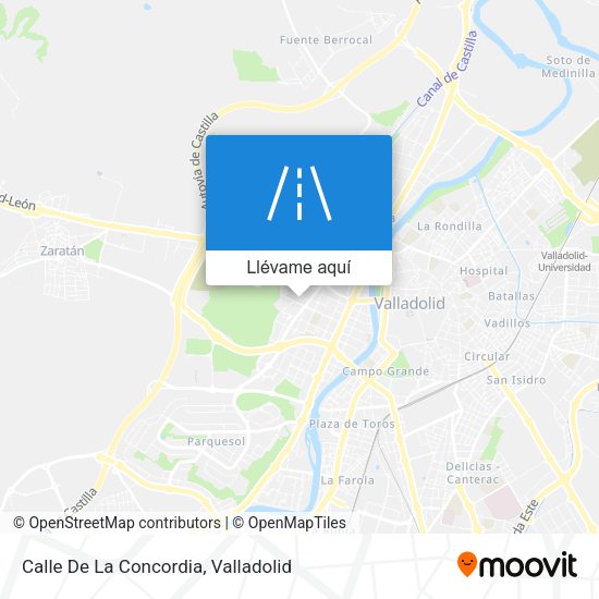 Mapa Calle De La Concordia