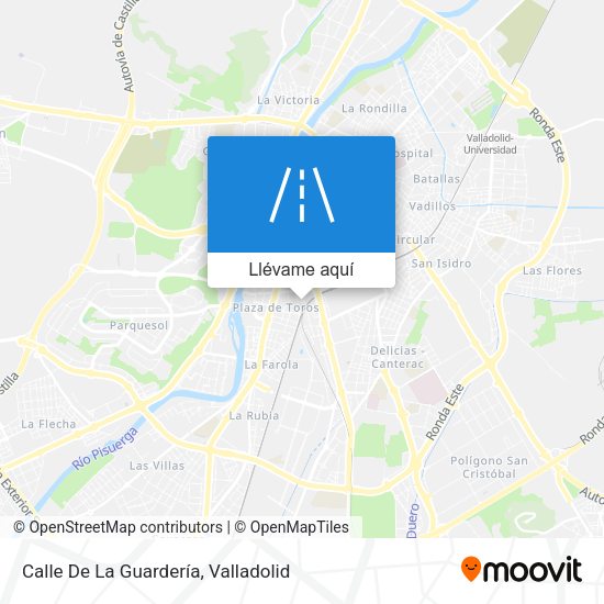 Mapa Calle De La Guardería