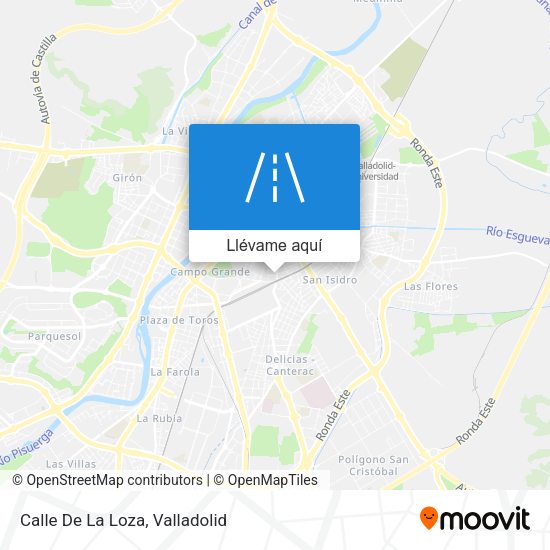 Mapa Calle De La Loza