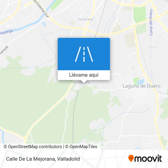 Mapa Calle De La Mejorana