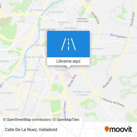 Mapa Calle De La Nuez