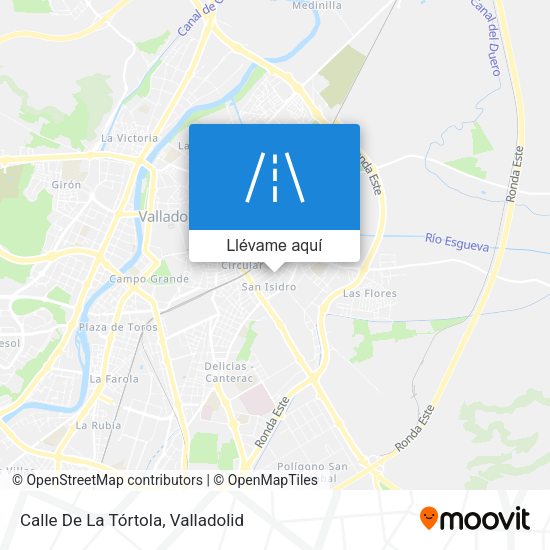 Mapa Calle De La Tórtola
