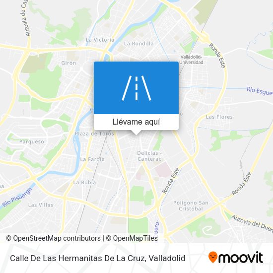 Mapa Calle De Las Hermanitas De La Cruz