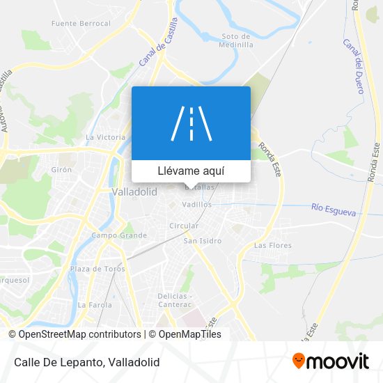 Mapa Calle De Lepanto