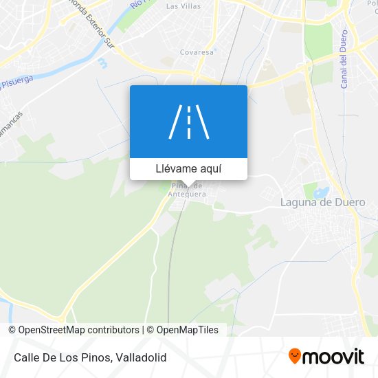 Mapa Calle De Los Pinos