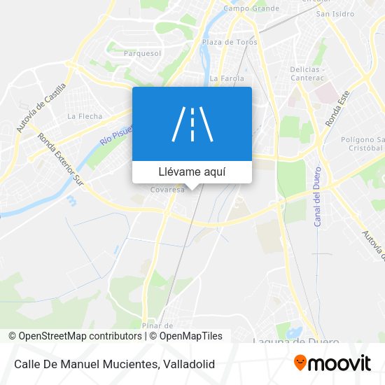 Mapa Calle De Manuel Mucientes
