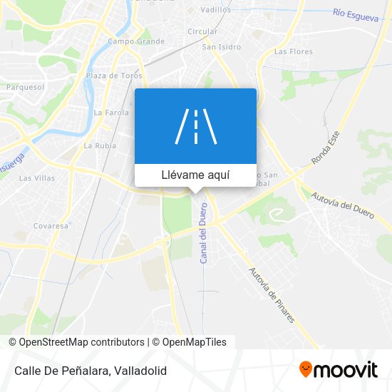 Mapa Calle De Peñalara
