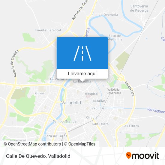 Mapa Calle De Quevedo