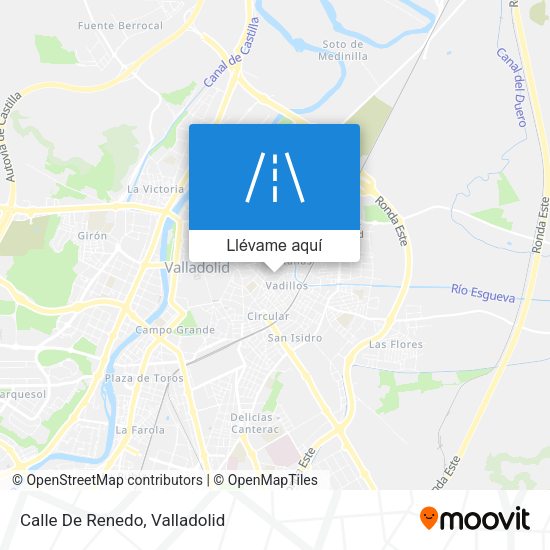 Mapa Calle De Renedo