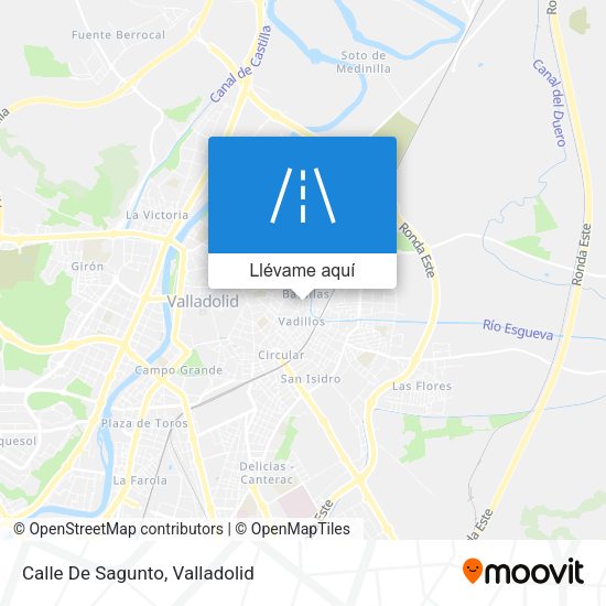 Mapa Calle De Sagunto