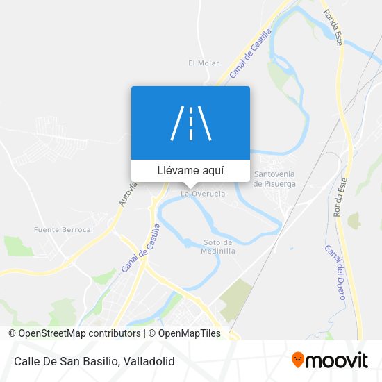 Mapa Calle De San Basilio