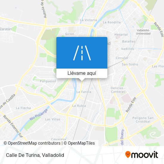 Mapa Calle De Turina