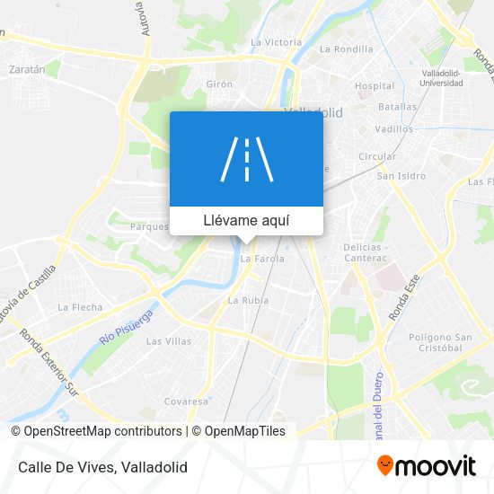 Mapa Calle De Vives