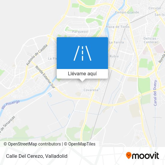 Mapa Calle Del Cerezo