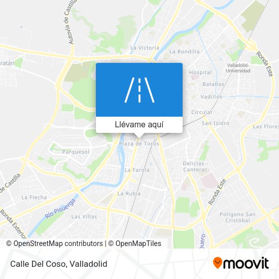 Mapa Calle Del Coso