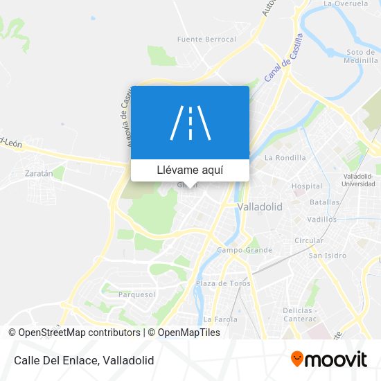 Mapa Calle Del Enlace