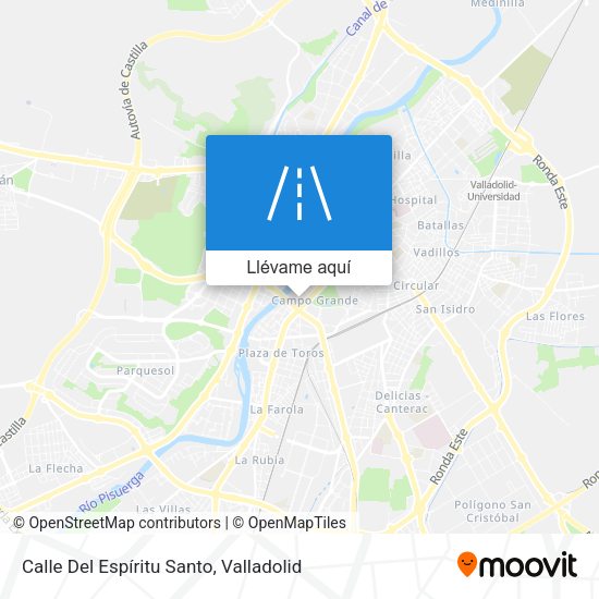 Mapa Calle Del Espíritu Santo