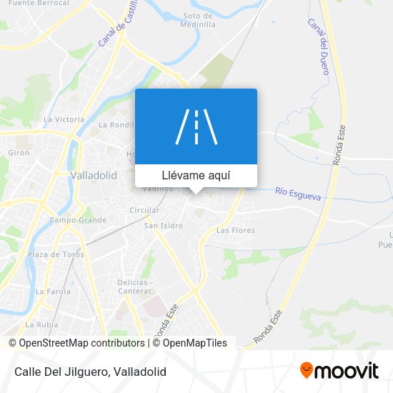 Mapa Calle Del Jilguero