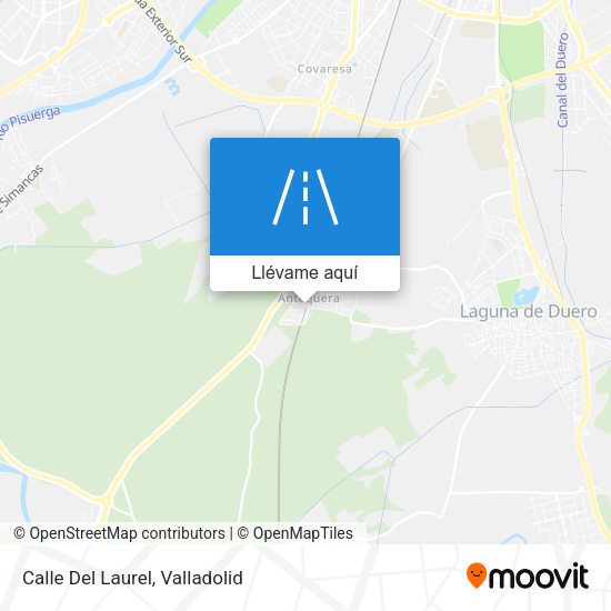 Mapa Calle Del Laurel