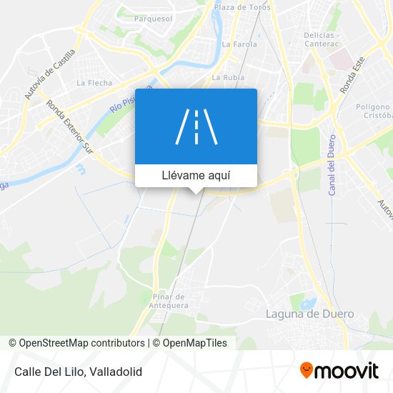 Mapa Calle Del Lilo