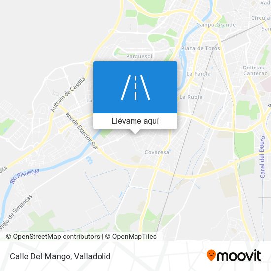 Mapa Calle Del Mango
