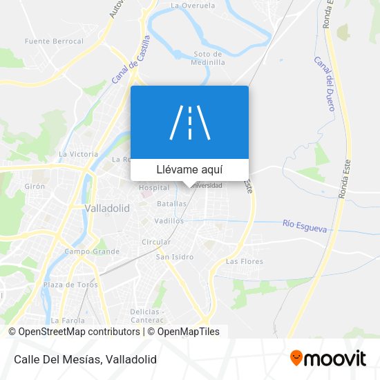 Mapa Calle Del Mesías