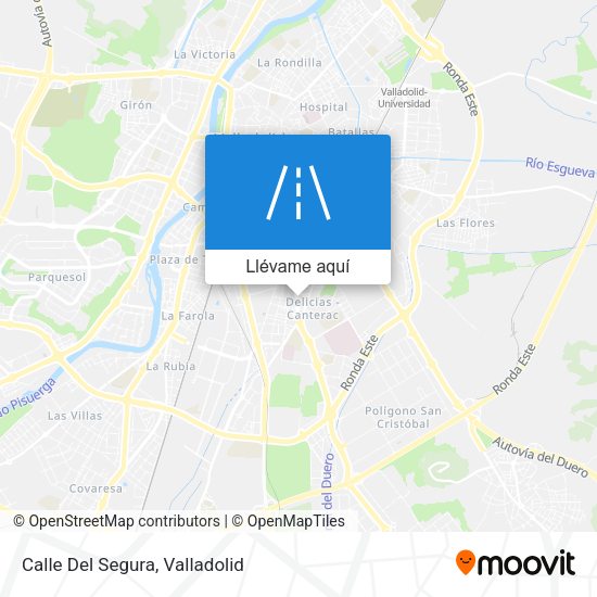 Mapa Calle Del Segura