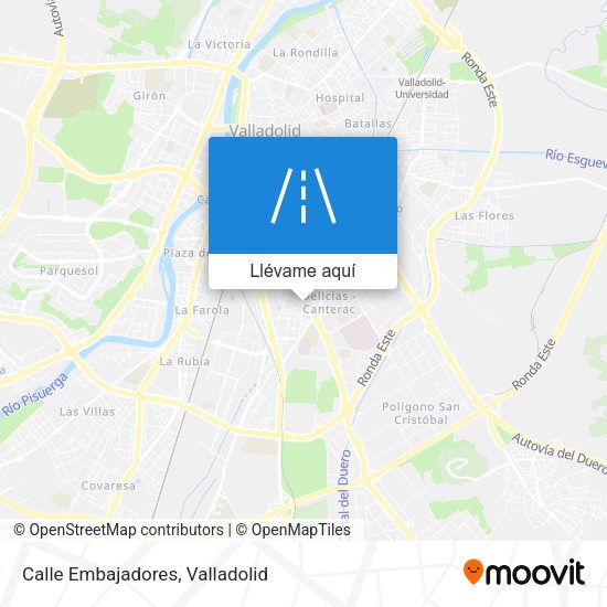 Mapa Calle Embajadores
