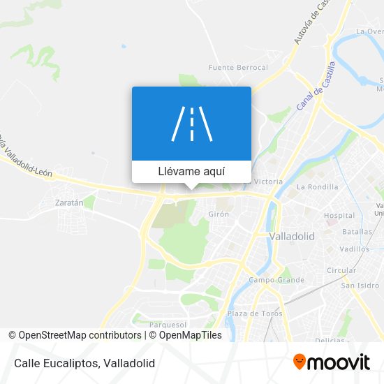 Mapa Calle Eucaliptos
