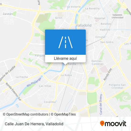 Mapa Calle Juan De Herrera