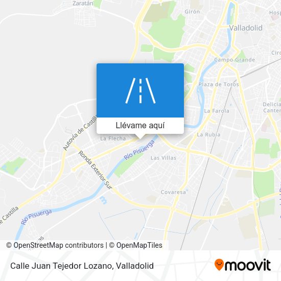 Mapa Calle Juan Tejedor Lozano