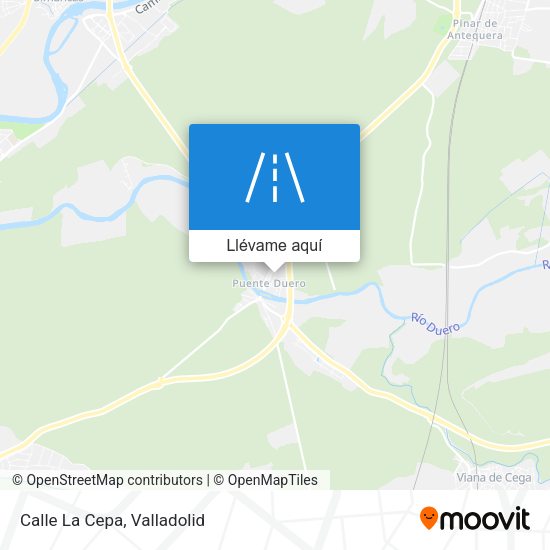 Mapa Calle La Cepa