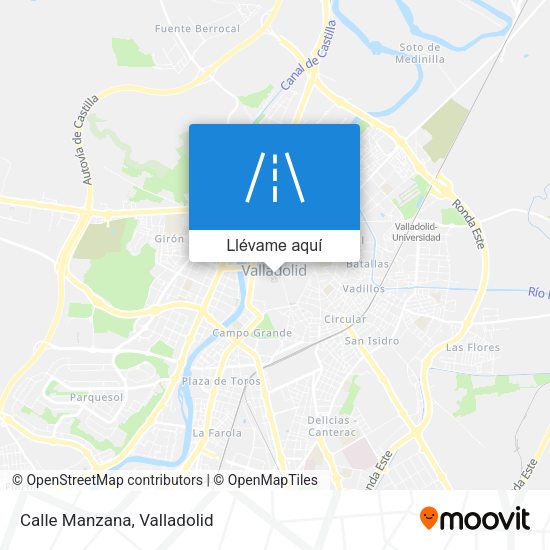 Mapa Calle Manzana