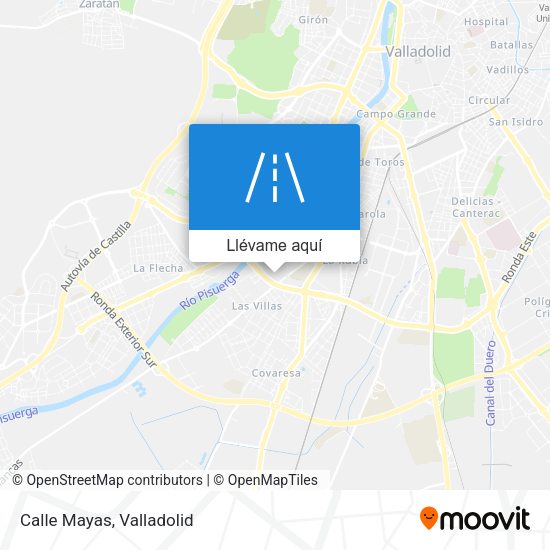 Mapa Calle Mayas