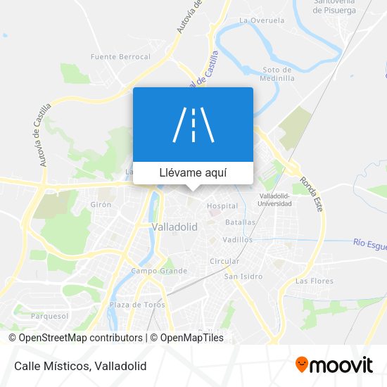 Mapa Calle Místicos