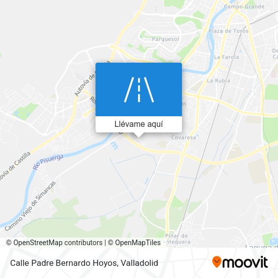 Mapa Calle Padre Bernardo Hoyos
