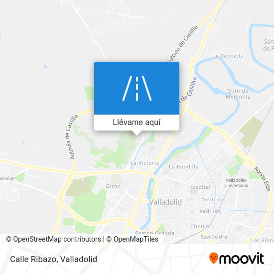 Mapa Calle Ribazo