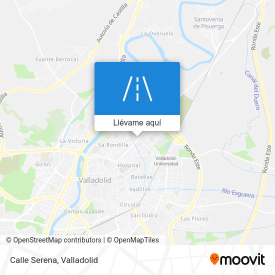 Mapa Calle Serena