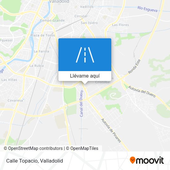 Mapa Calle Topacio