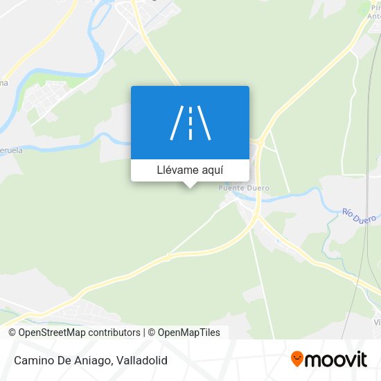 Mapa Camino De Aniago