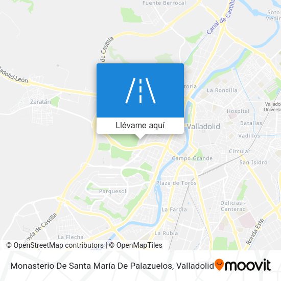 Mapa Monasterio De Santa María De Palazuelos