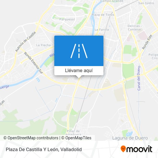 Mapa Plaza De Castilla Y León
