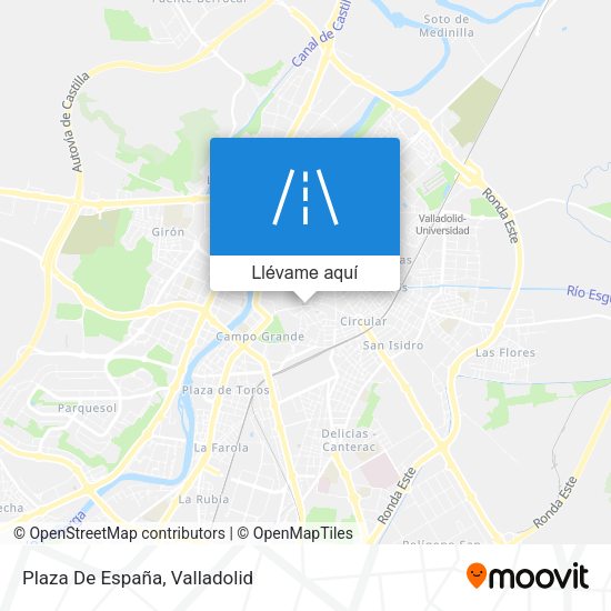 Mapa Plaza De España
