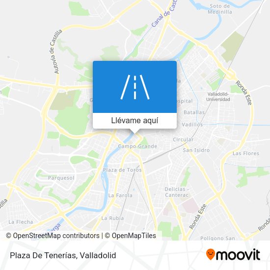 Mapa Plaza De Tenerías